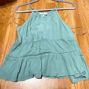 Lily Rose light aqua green top. NWT. Size small.